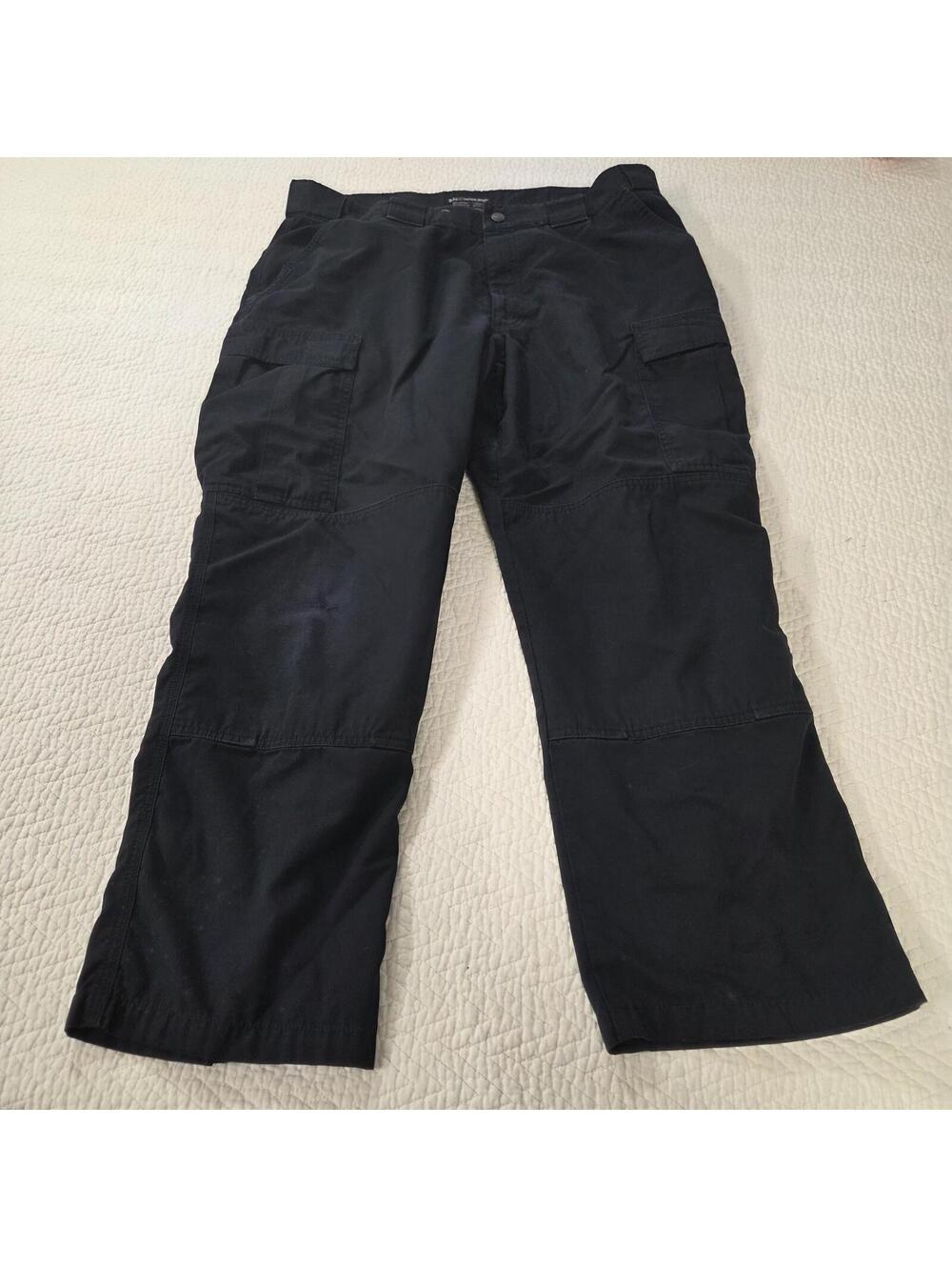 5.11 Tactical Series Black Cargo Pants Men's X-Large Regular